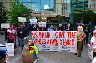 Portland health care rally.